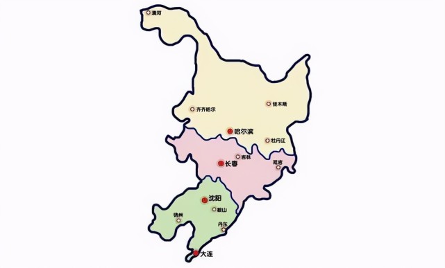 东北三省:辽宁,吉林,黑龙江,2020年gdp对比