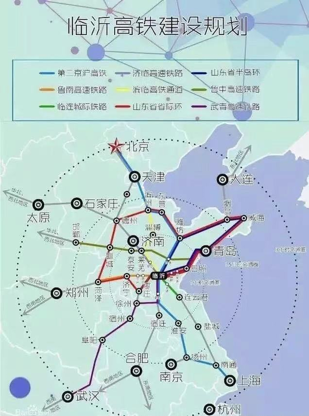 临沂市"十四五"城际高铁规划出炉,远期到2035年前全部