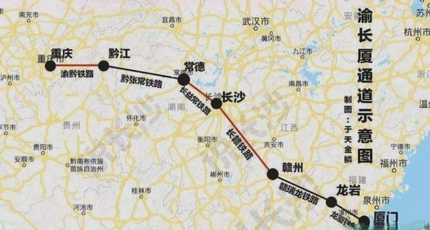 万分期待,渝湘交通大动脉,渝黔高铁建设跑出加速度