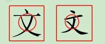 书法中的"中宫"和"中宫收紧,你都弄懂了吗?