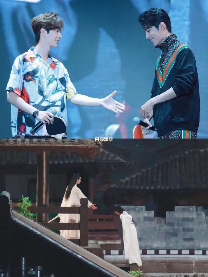 博君一肖文案|"蓝湛你看,这凡间有人在演你我"
