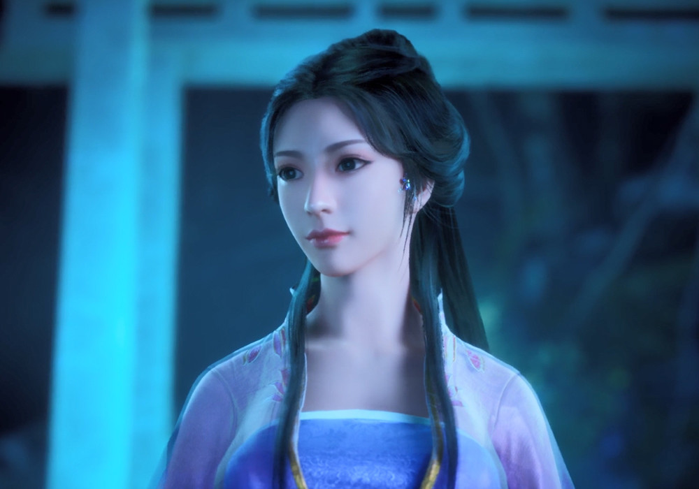 凡人修仙传韩立身边的美女南宫婉清丽优雅墨彩环楚楚可怜