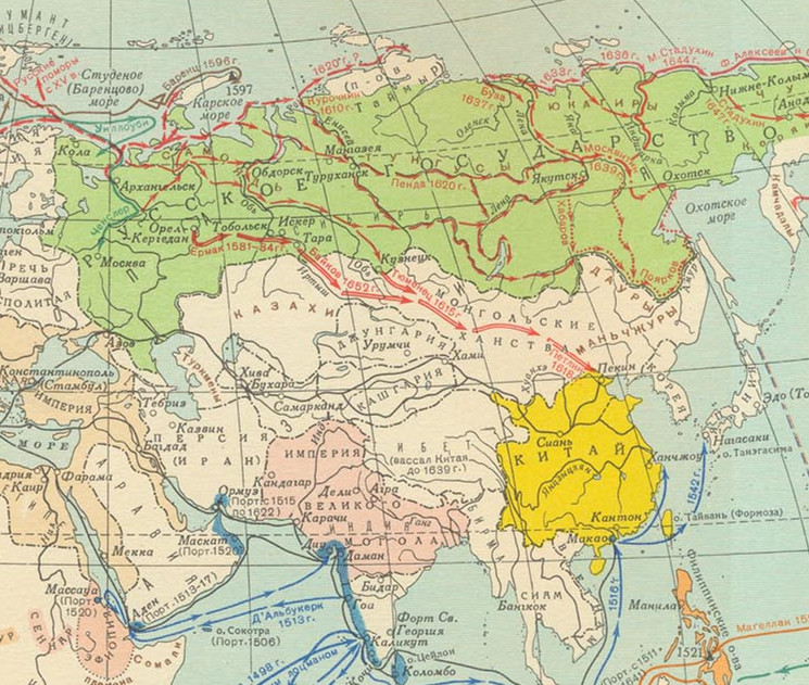 俄罗斯版图为何那么大从明朝时期扩张直至清朝仍抢占领土
