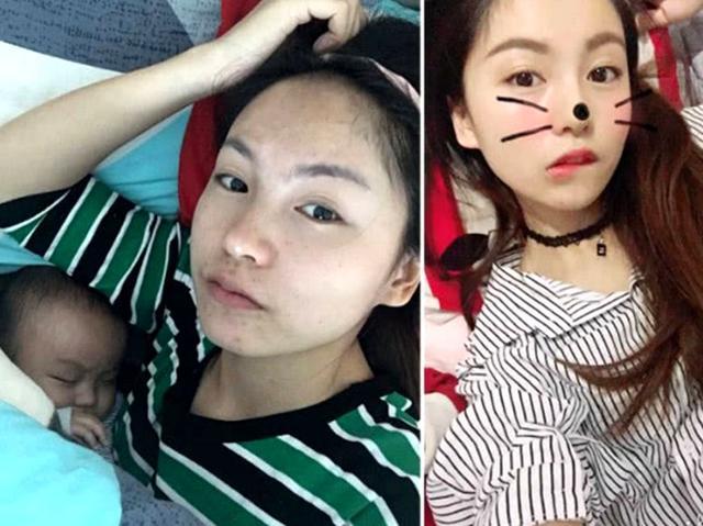 这七组女性生孩子前后对比照差别太大不认识的还以为是两人