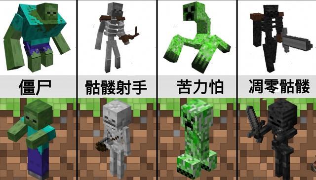 我的世界:生物原模样vs恶化后,你喜欢哪种画风?玩家:发胖那种