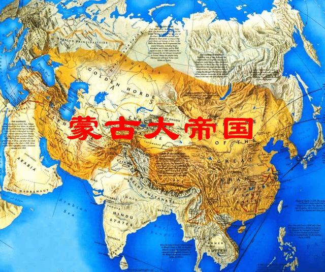 蒙古大帝国版图