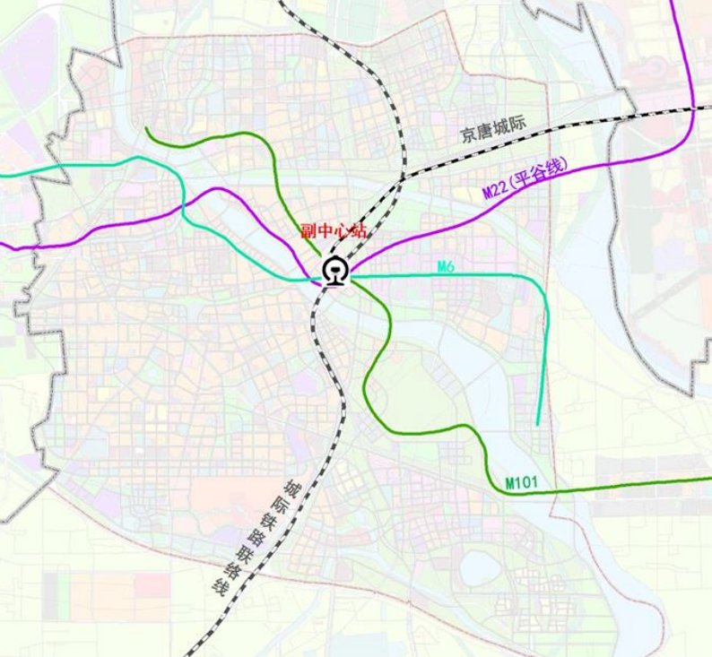 地铁m101102等规划图曝光通州将建这些地铁新线还有亚洲最大
