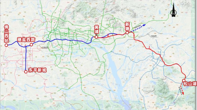 2022年广州供地蓝皮书曝光增城6条地铁线!涉及16号线,23号线