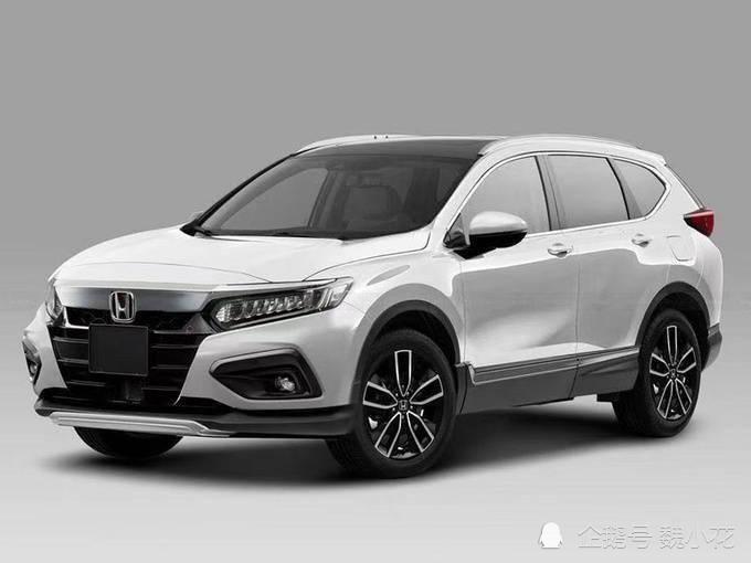 2022款本田"cr-v"渲染图曝光,外观备受争议,内饰全面换代!