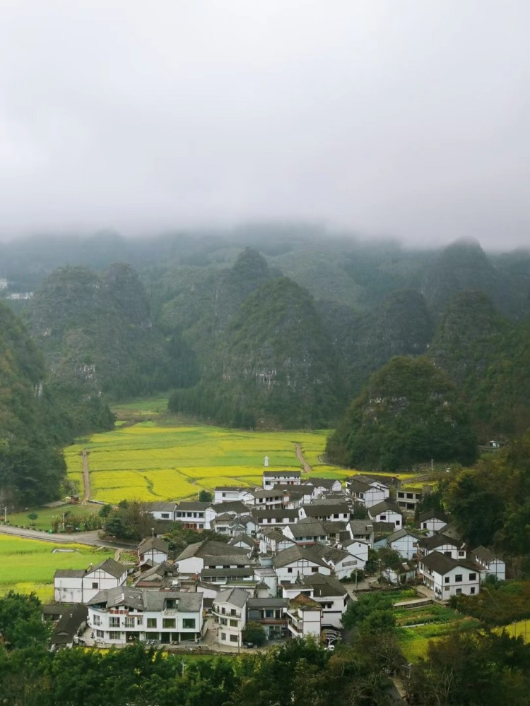 贵州万峰林景区,风景如画的田园风光,一个来了就不想走的地方