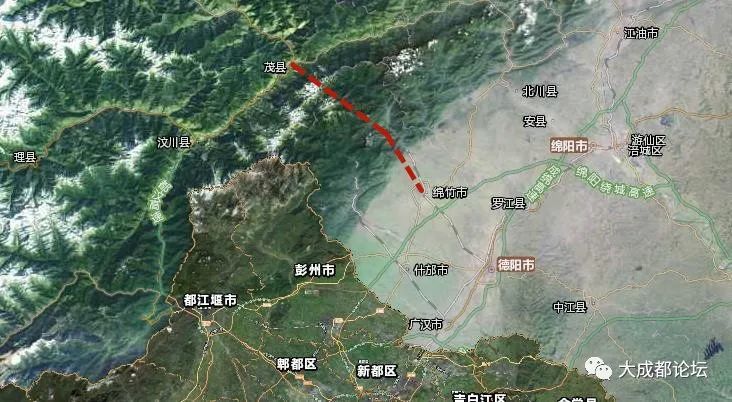 汶川大地震重建工程绵茂公路被人称为中国10大最难修的公路_腾讯新闻