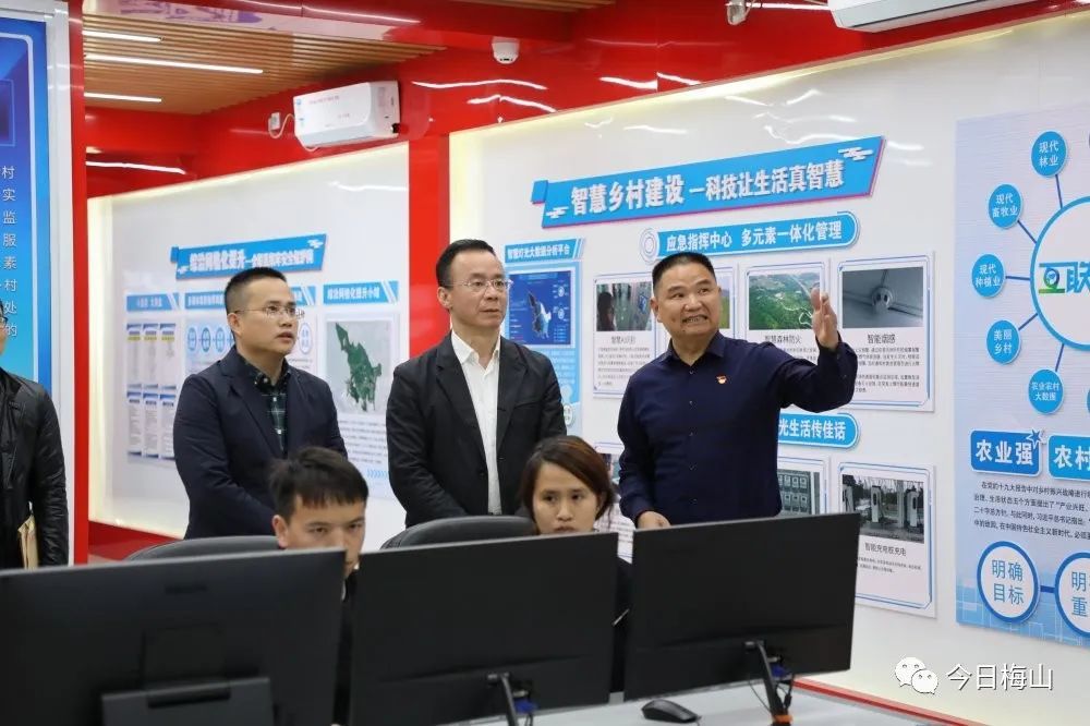 期间,蔡龙群一行详细了解鼎诚,蓉中,灯光,新蓝4个村的乡村振兴工作