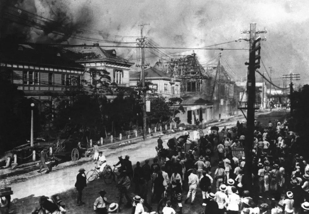 1923年日本关东大地震老照片!
