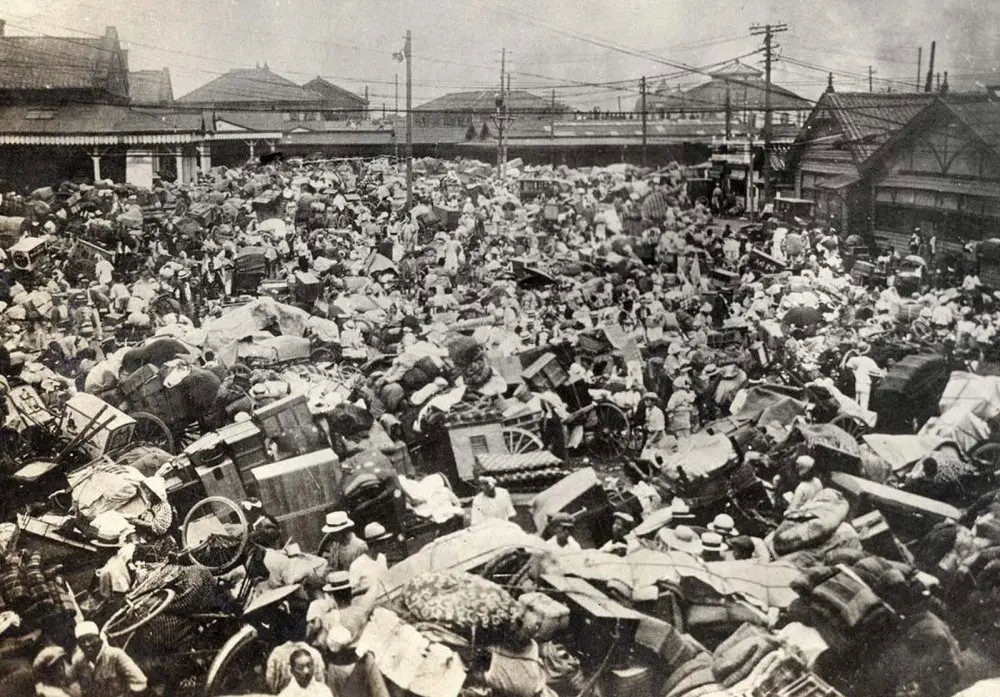 1923年日本关东大地震老照片!