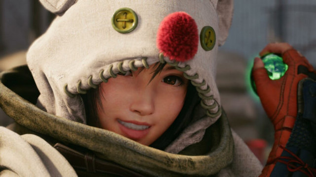 萌化了你的心《最终幻想7:重制版》尤菲新图好评如潮|尤菲|最终幻想7