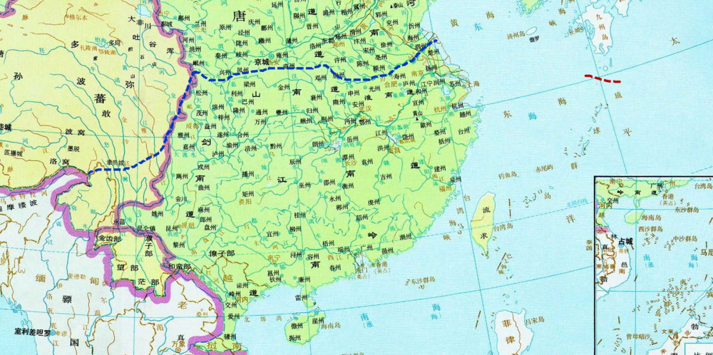 清朝鼎盛时1300万平方公里主要包含6大区中国的传统理想疆域