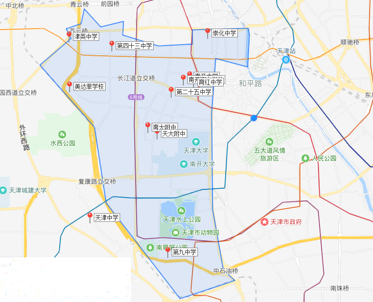 天津市内六区高中详解招生录取分数线住宿全了