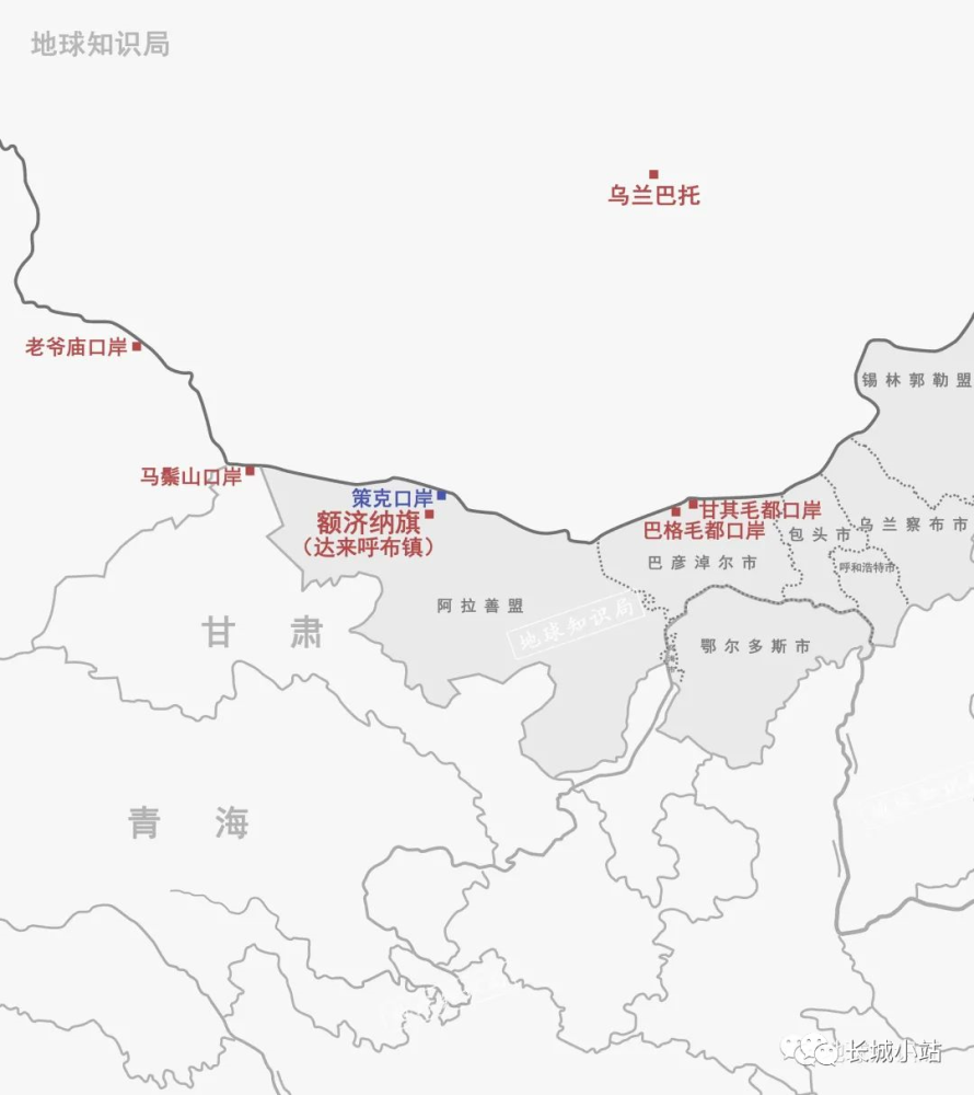 而为了增强策克口岸的交通优势,除了国内的临哈,嘉策,天策,清绿,酒额