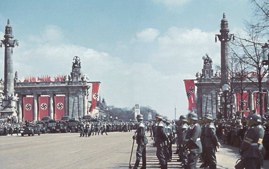 巅峰时期的德军大阅兵