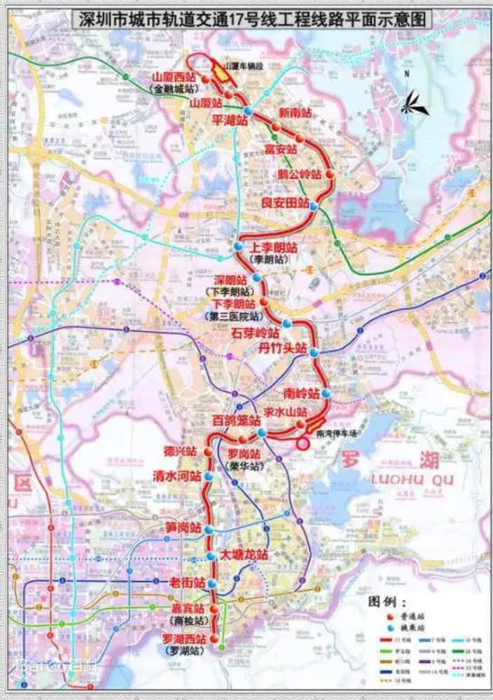 网曝深圳地铁五期规划,前海龙华最大赢家?