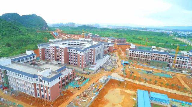 南宁学生有福了,武鸣中学在扩建新校区,预计2022年建成投用