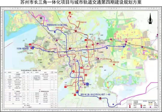 苏州地铁2035规划图2024,苏州地铁2024规划图 另外还有网传的城际轨道规划,西面标注了 科技城站.
