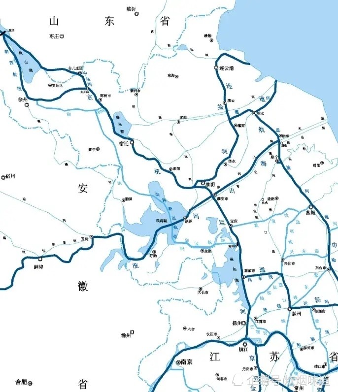 蚌埠港最近的出海通道,淮河船舶经洪泽湖进入盐河至连云港_腾讯新闻