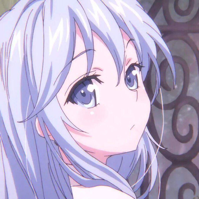 动漫头像:神明深爱的少女