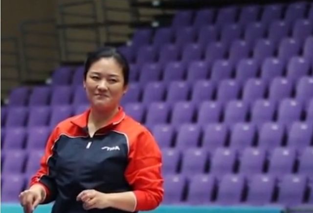 前女乒国手刘伟出山,曾获得7次世界冠军,人称刘国梁的