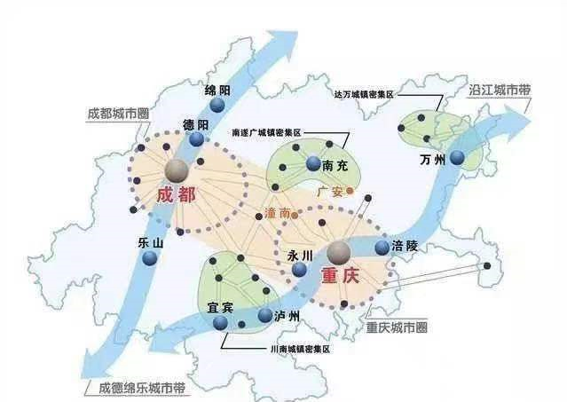 京津冀gdp与成渝gdp_未来可期 成渝城市群2020年GDP