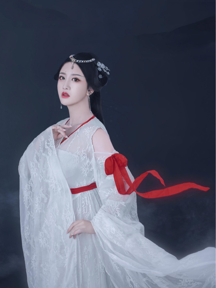 盘子女人坊古装摄影主题《白妆》|你也是小仙女 可仙可甜的古风,才是