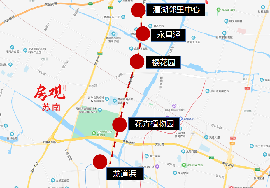 大独家地铁47号线延伸线站点全曝光黄埭漕湖原地起飞