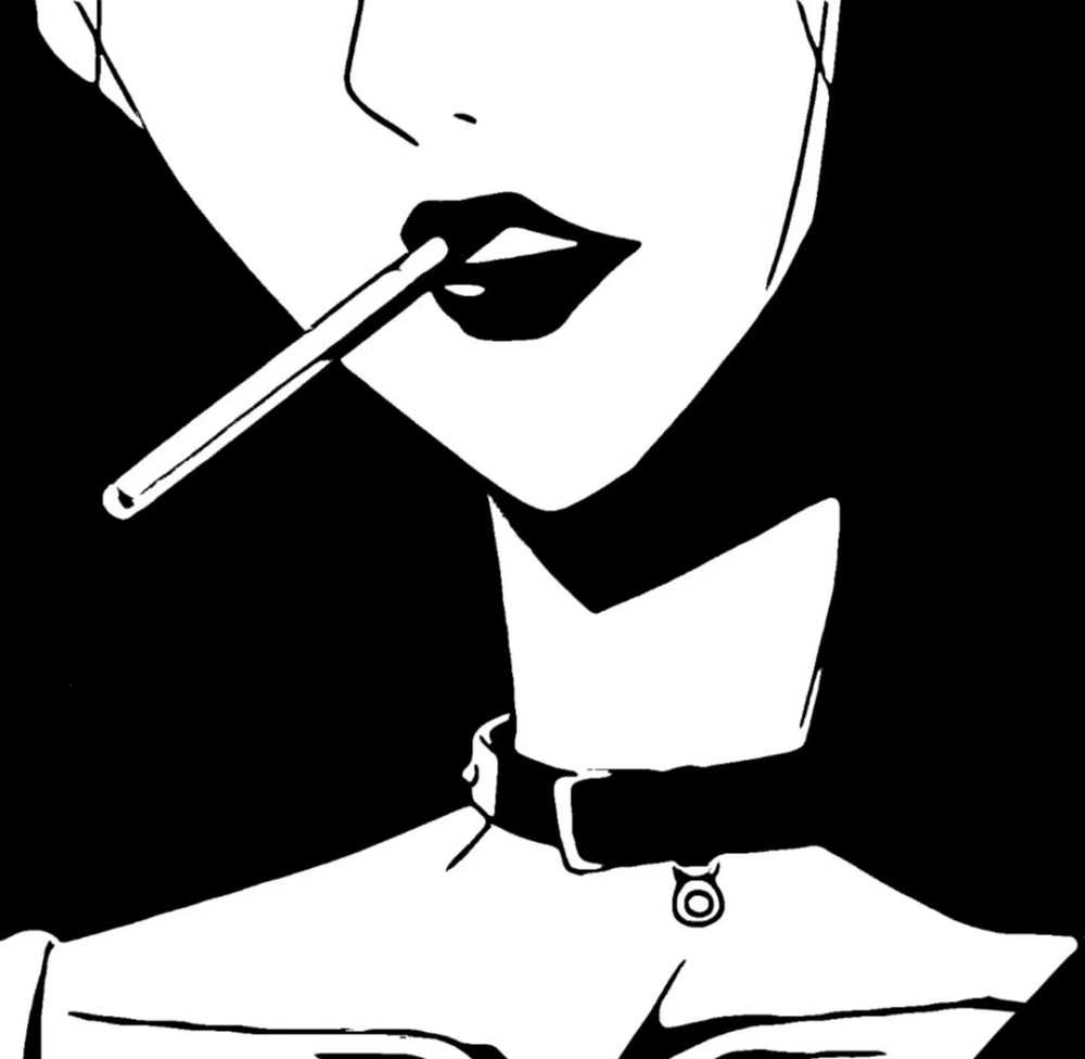 黑白酷女孩御姐头像集 动漫头像