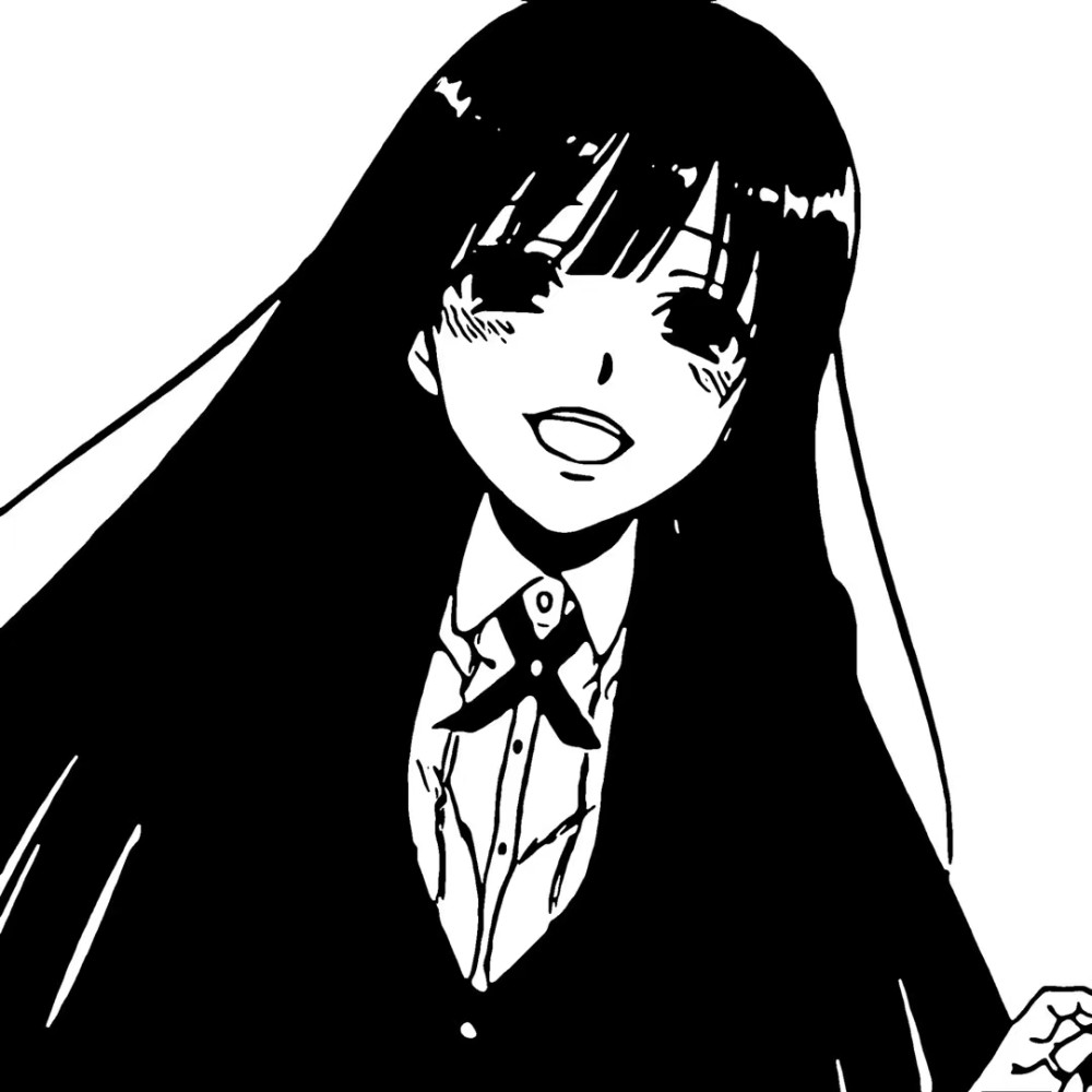 黑白酷女孩御姐头像集 动漫头像