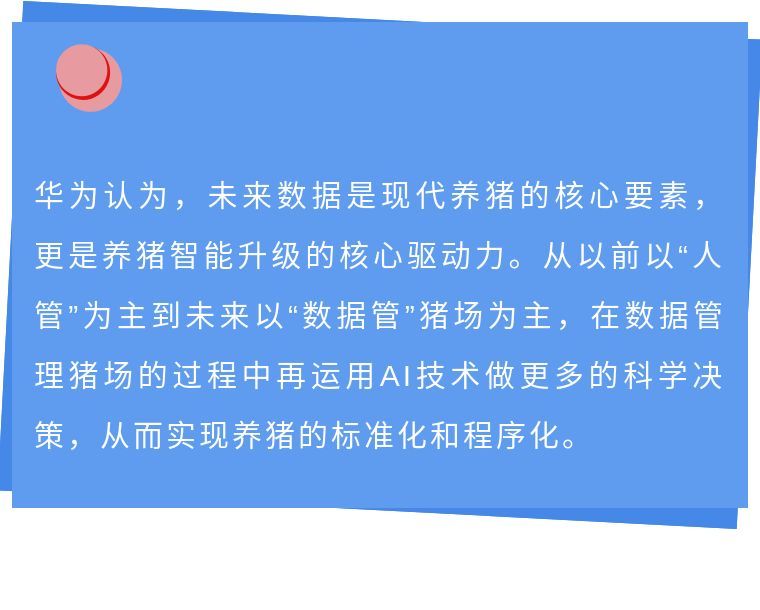 华为也要养猪?养殖场里的"大智慧"!