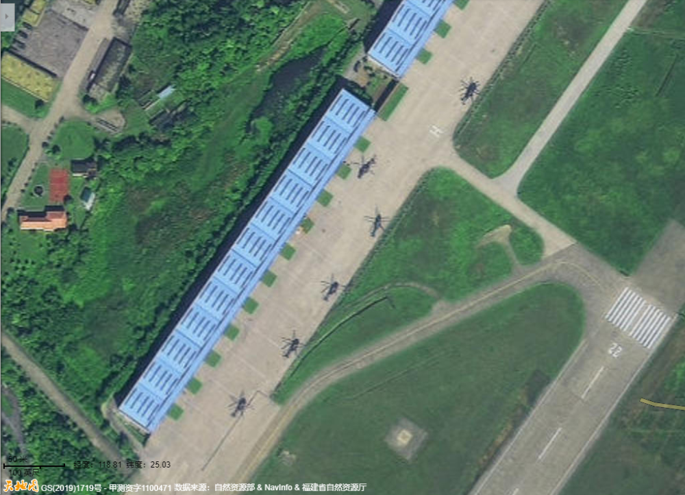 2个距台湾最近的军用机场——距台170公里的龙田机场和距台190公里