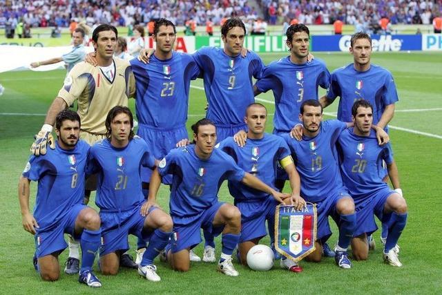 2006世界杯的意大利队