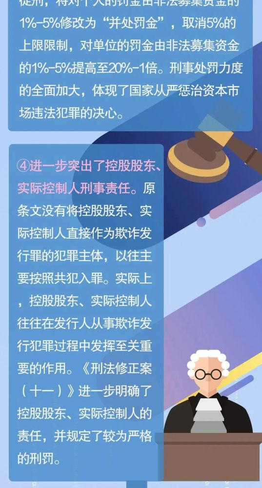 一图看懂|《刑法修正案(十一)》 证券期货犯罪修改内容之欺诈发行证券