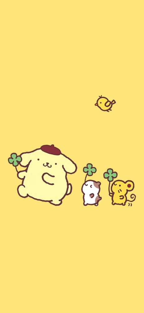 动漫壁纸|布丁狗壁纸合集(45张)三丽鸥pom pom purin