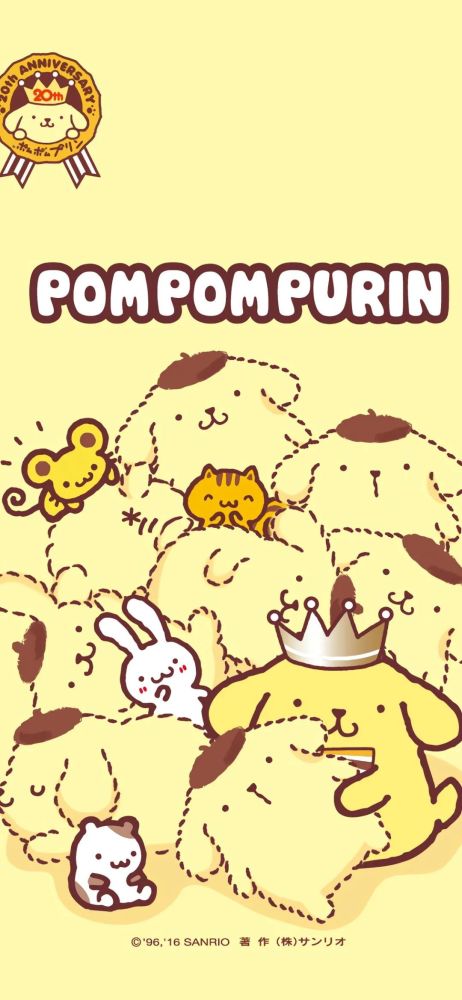 动漫壁纸|布丁狗壁纸合集(45张)三丽鸥pom pom purin