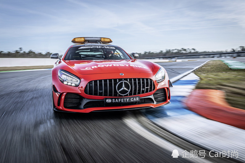 梅赛德斯amg gt r安全车和c63 s医疗车亮相f1新赛季