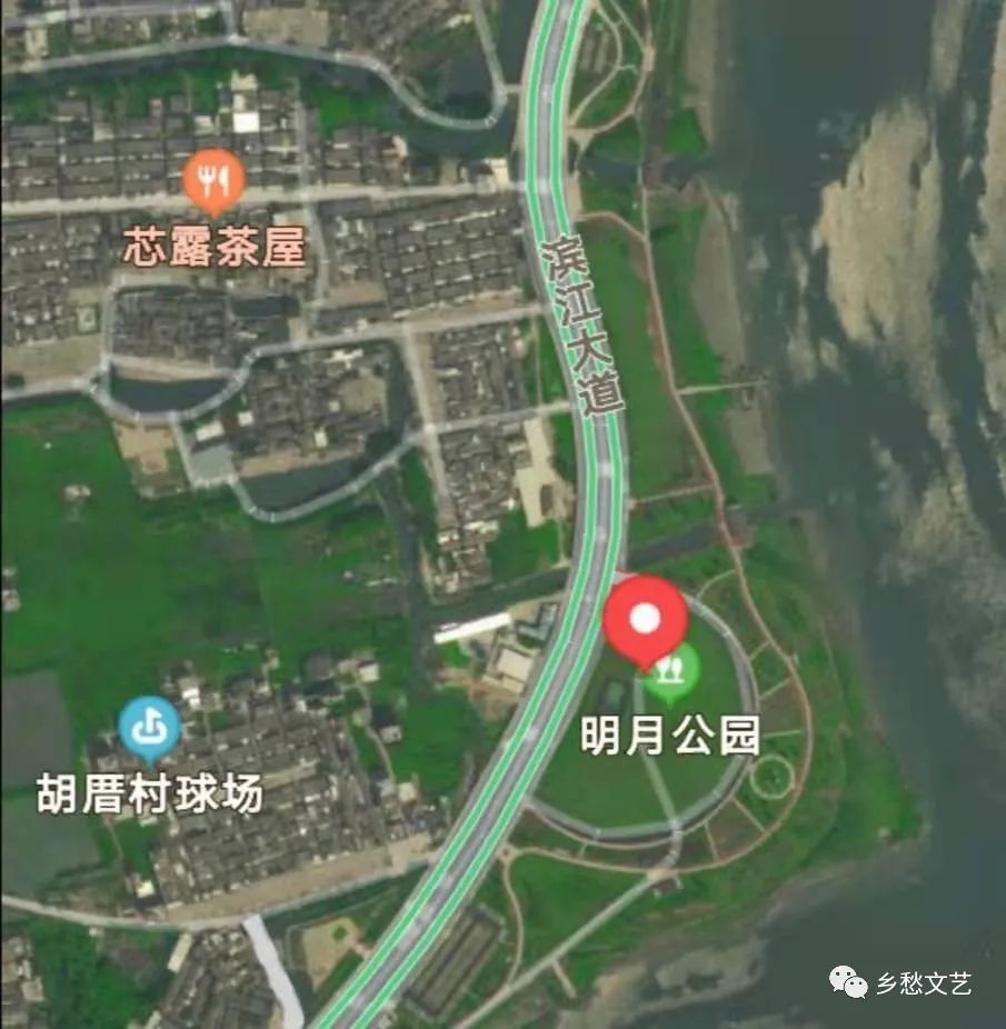 双溪嘴明月公园好风光,揭阳古八景壁画颇具特色!