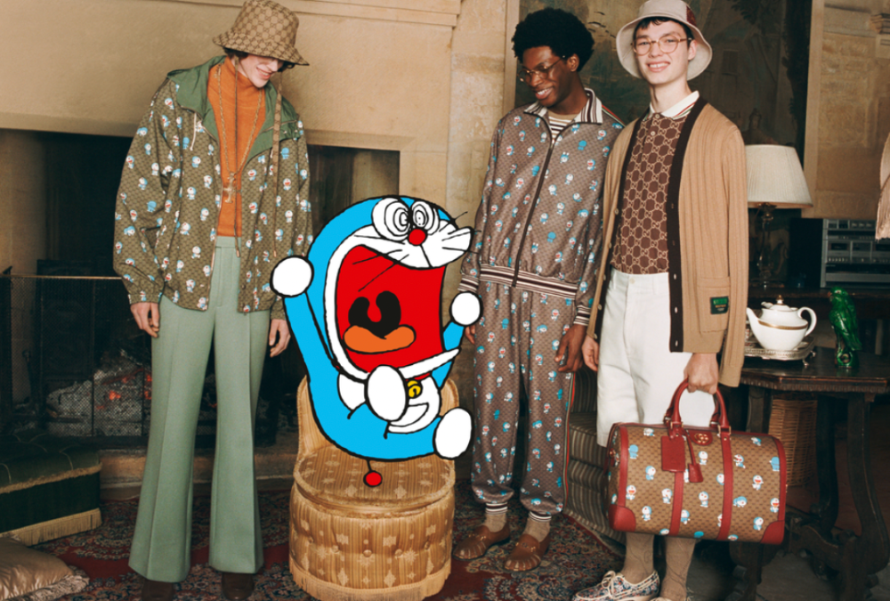 联名控?gucci,童年经典漫画形象都快被你霍霍完了