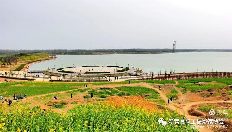 河南新蔡东湖寻春