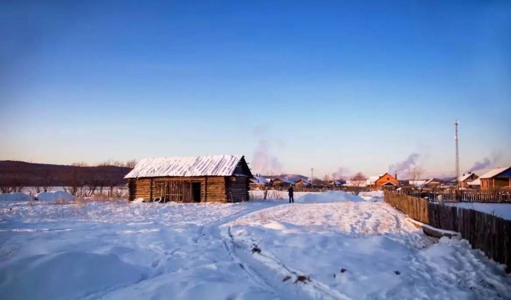 中国最北边的村庄,40%的村民是俄罗斯后裔,景色不比雪乡差