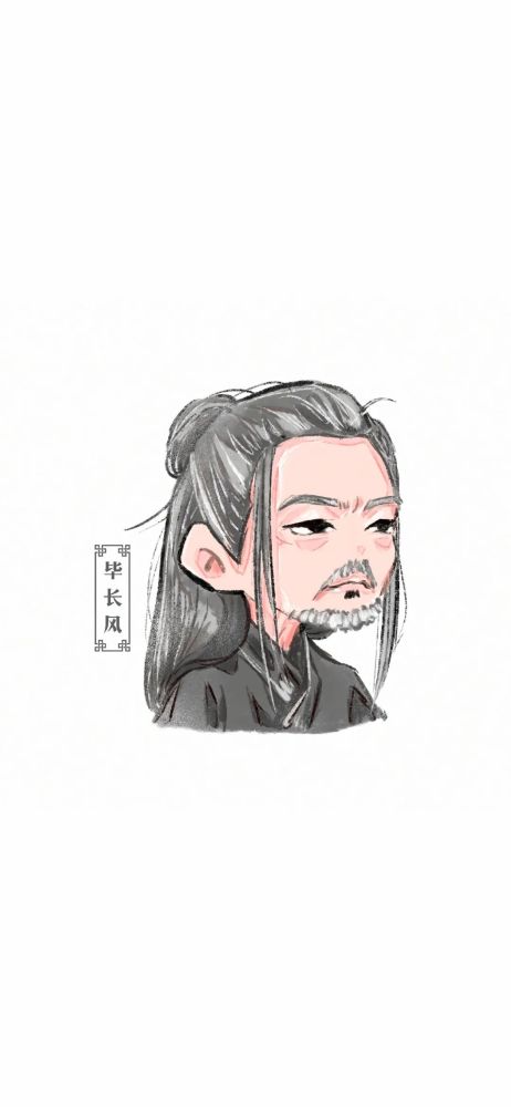 山河令手绘头像壁纸