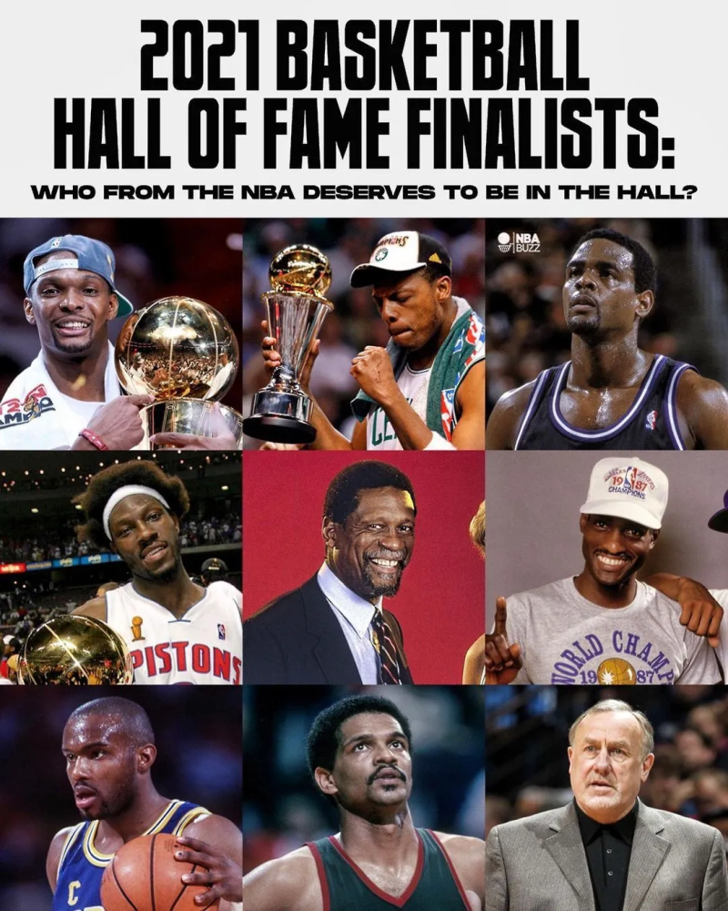 2021届名人堂最终14人候选名单 其中包括前nba球员克里斯-波什, 保罗