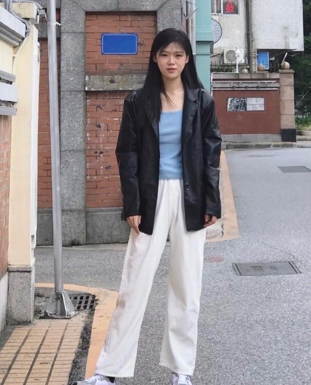 胯大的女生怎么穿搭衣服_臀大胯宽的女生(2)