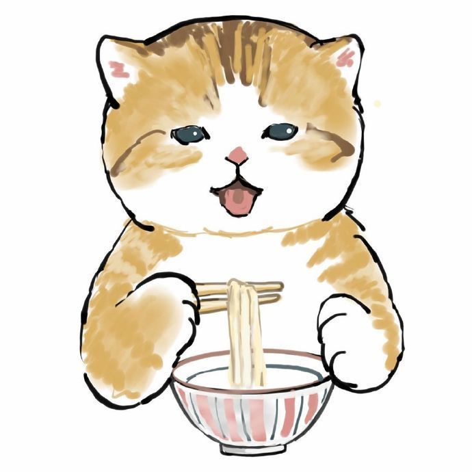可爱喵喵日常你今天吃了什么