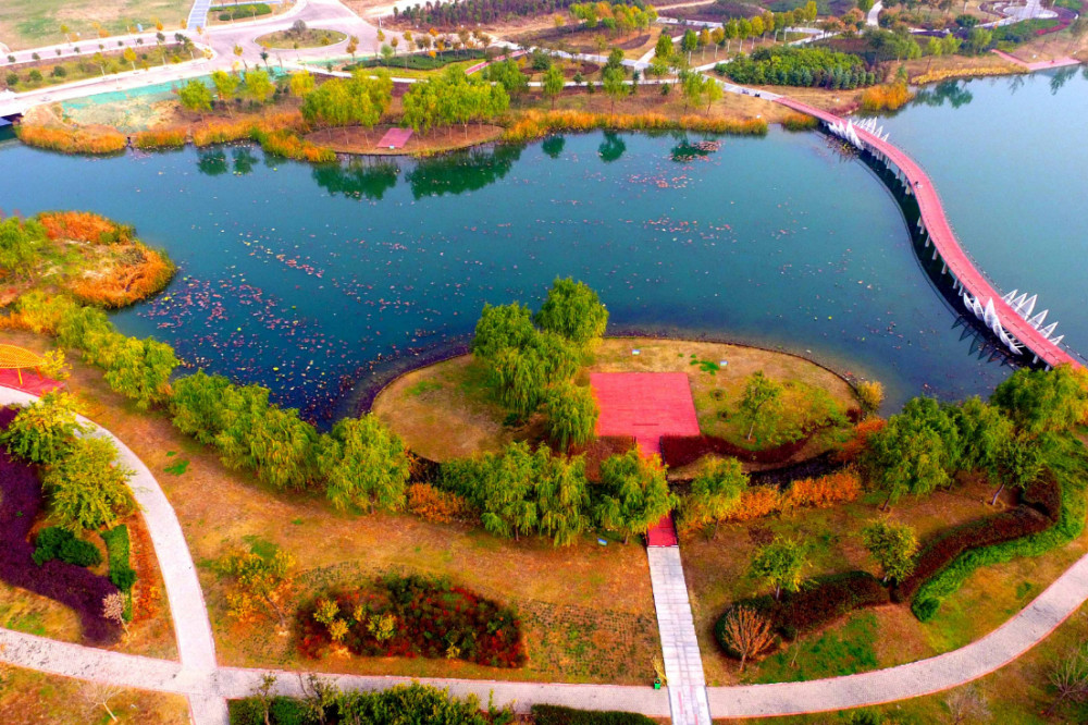 河南周口的公园"未开先火",耗30亿占地400亩,预计2021